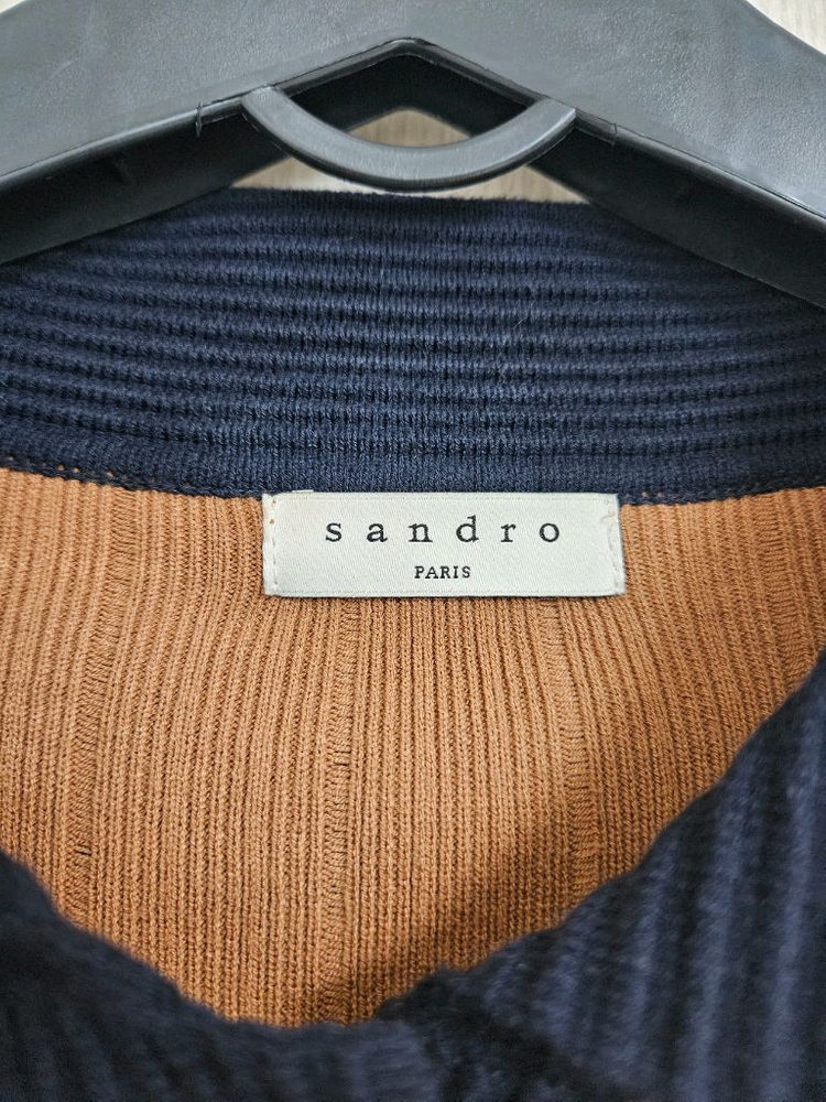 산드로(Sandro) 배색 포인트 가디건 (43/55) 이미지
