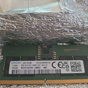 삼성노트북ram ddr5 8g 5600b*2 이미지