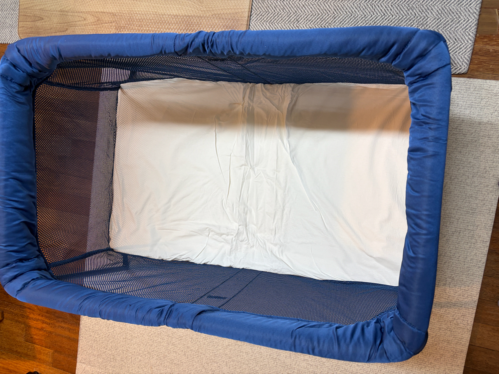 베이비뵨 트래블 크립 휴대용 유아침대 거의 새상품 이미지