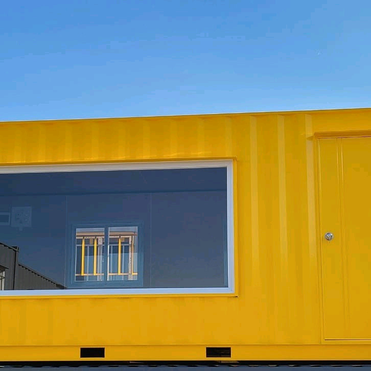 신품 칼라 통유리 3*6 컨테이너 팝니다 이미지