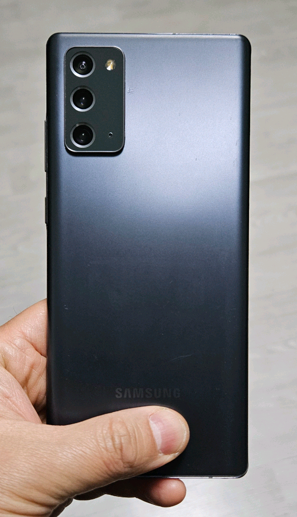 갤럭시 노트20 그레이 256GB 싸게 팝니다. 이미지