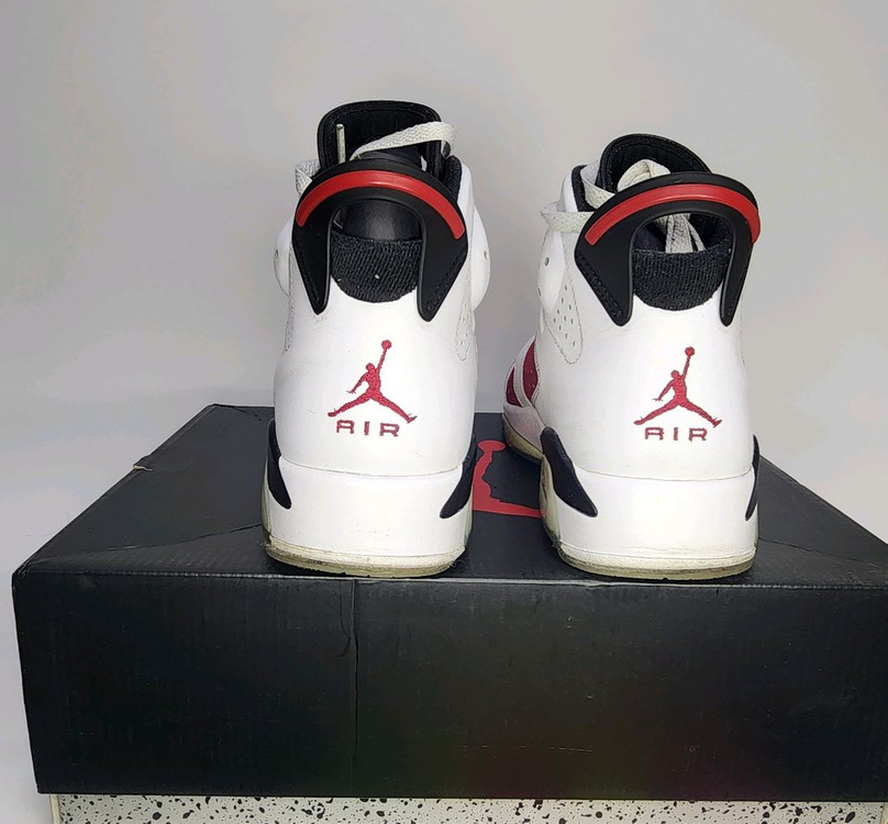 나이키 에어 조던 6 레트로 카마인 2014 모델입니다 275mm 이미지