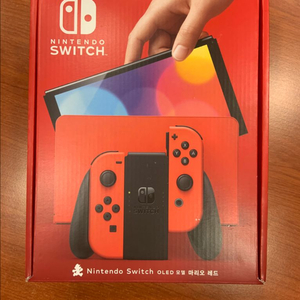 닌텐도 스위치 oled 마리오레드 이미지