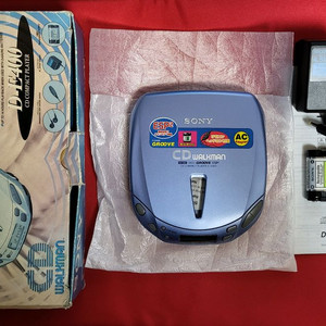 소니 디스크맨 D-E400 CDWALKMAN 박스풀셋 신품 정상작동품 이미지