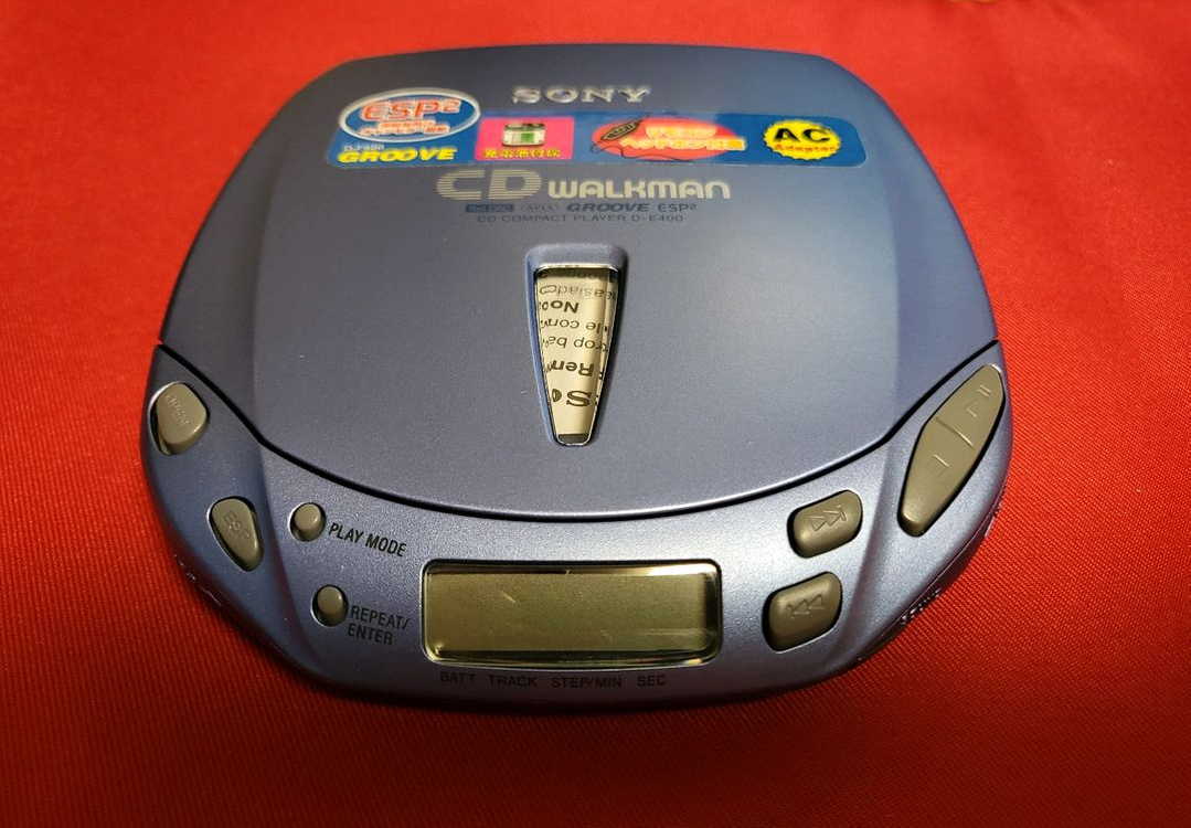 소니 디스크맨 D-E400 CDWALKMAN 박스풀셋 신품 정상작동품 이미지