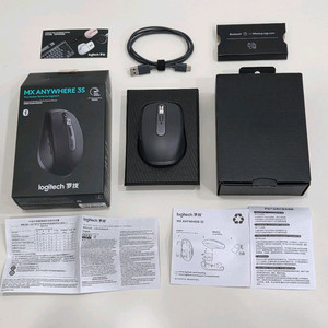 로지텍 MX Anywhere 3S 무선 마우스 그라파이트 (상태 최상/모든 구성품 포함) 이미지
