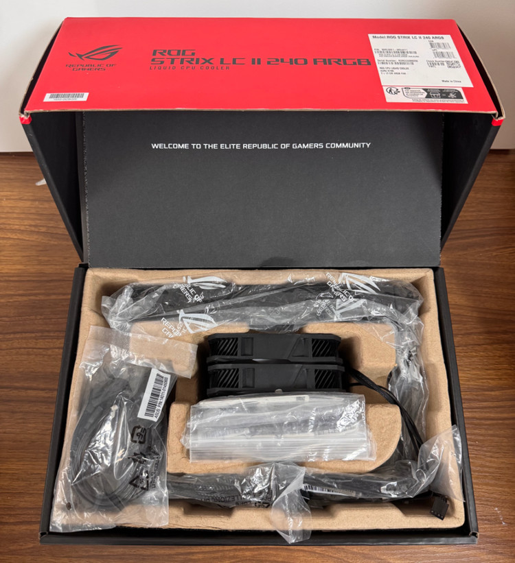 ASUS ROG STRIX LC II 240 ARGB 판매합니다. 이미지