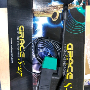 최고급 색소폰유선마이크 색소폰마이크 3핀 판매 이미지