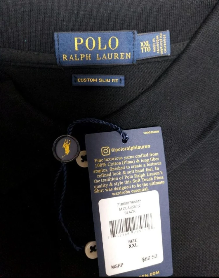 폴로랄프로렌 긴팔 PK카라티 S.M.L.XL 이미지