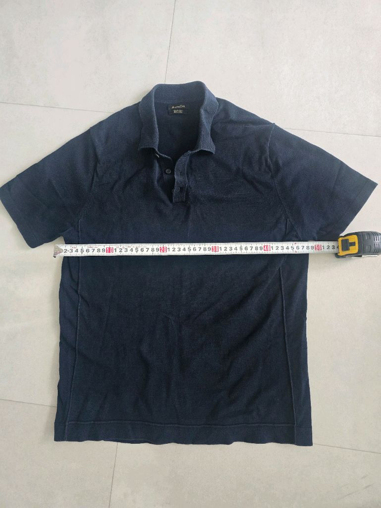 마시모두띠 네이비 반팔 카라티 판매(L사이즈) 이미지