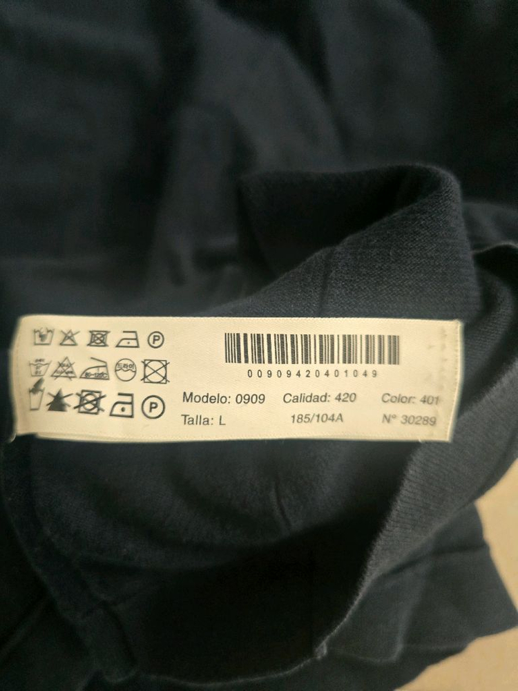 마시모두띠 네이비 반팔 카라티 판매(L사이즈) 이미지