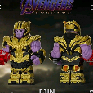 레고 커스텀 진 타노스 베틀데미지 이미지