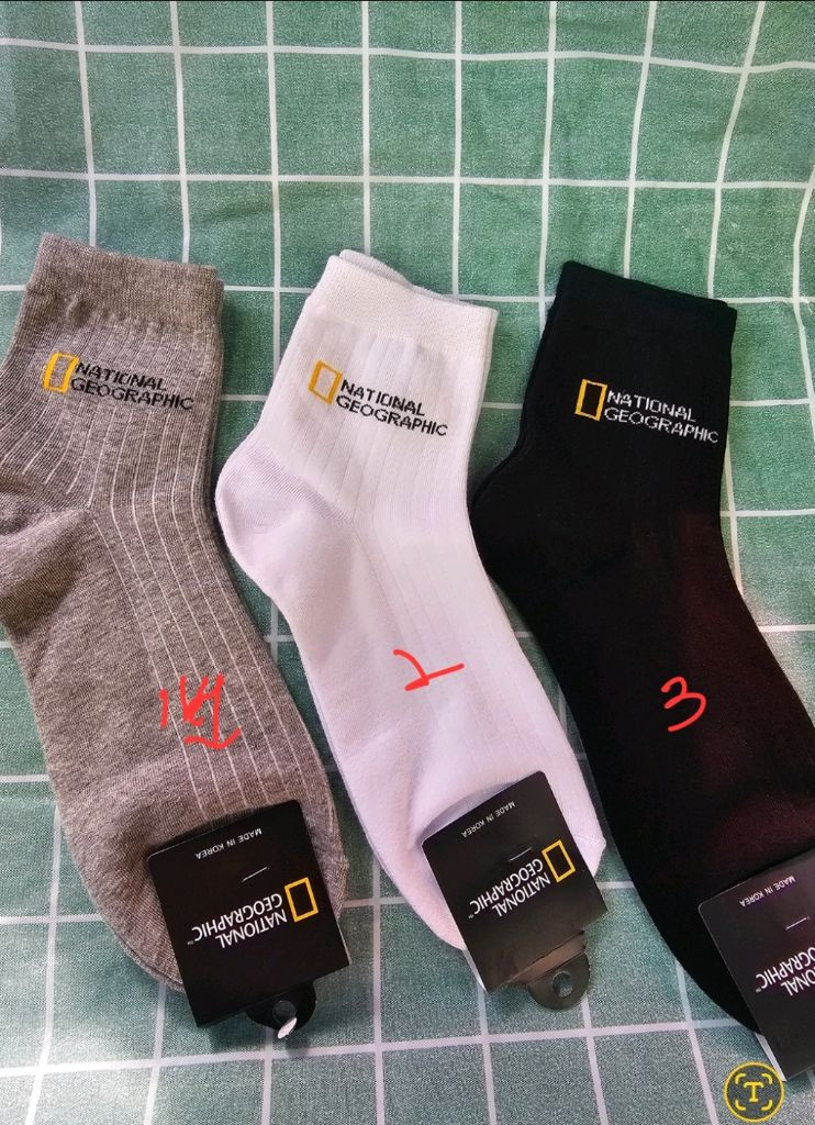 내셔널지오그래픽 남,여 양말 10켤레 이미지