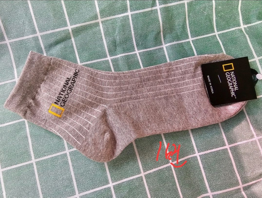 내셔널지오그래픽 남,여 양말 10켤레 이미지