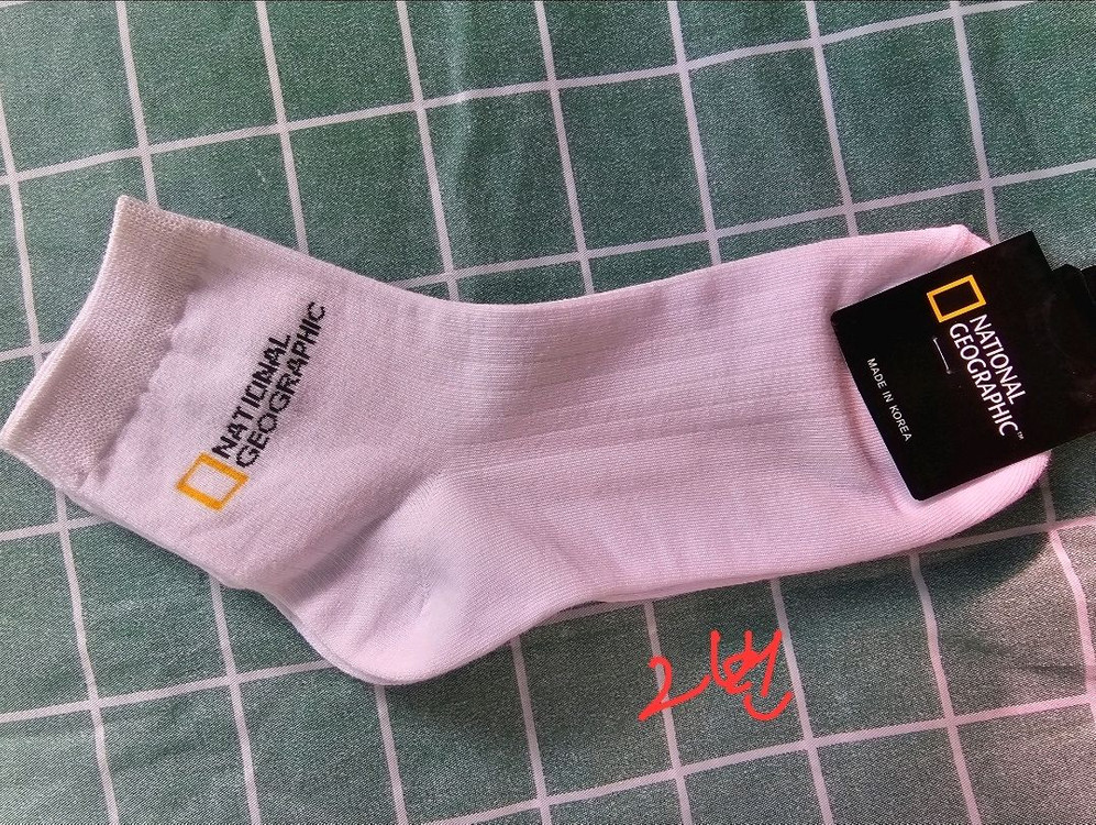 내셔널지오그래픽 남,여 양말 10켤레 이미지