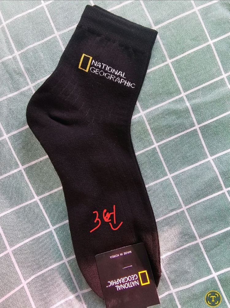 내셔널지오그래픽 남,여 양말 10켤레 이미지