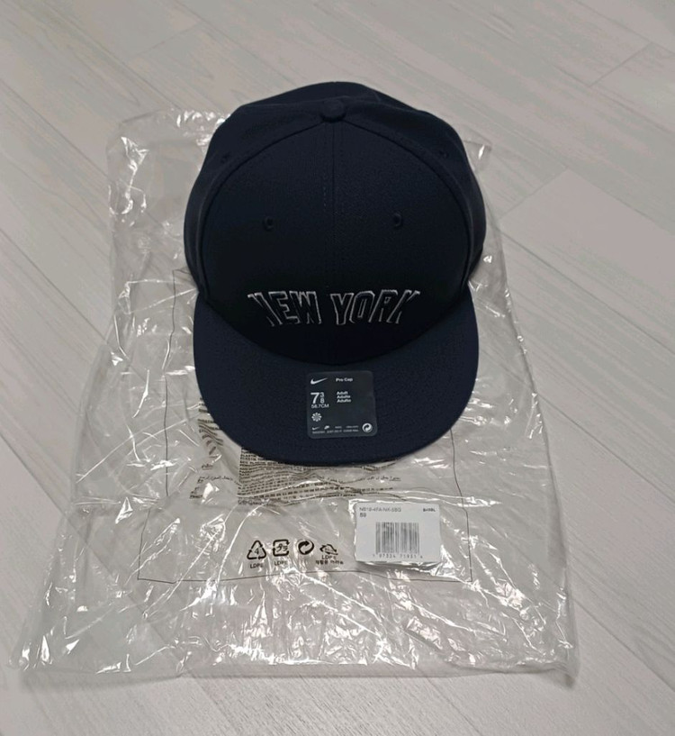 [새상품] 나이키 x 뉴욕양키스 드라이핏 캡 738(59호) 이미지