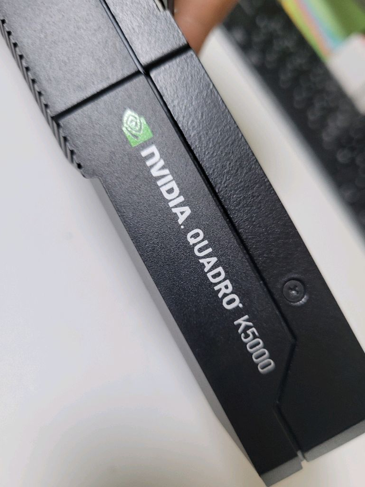 NVIDIA QUADRO K5000 쿼드로 그래픽카드 디자인,설계 렌더링 이미지