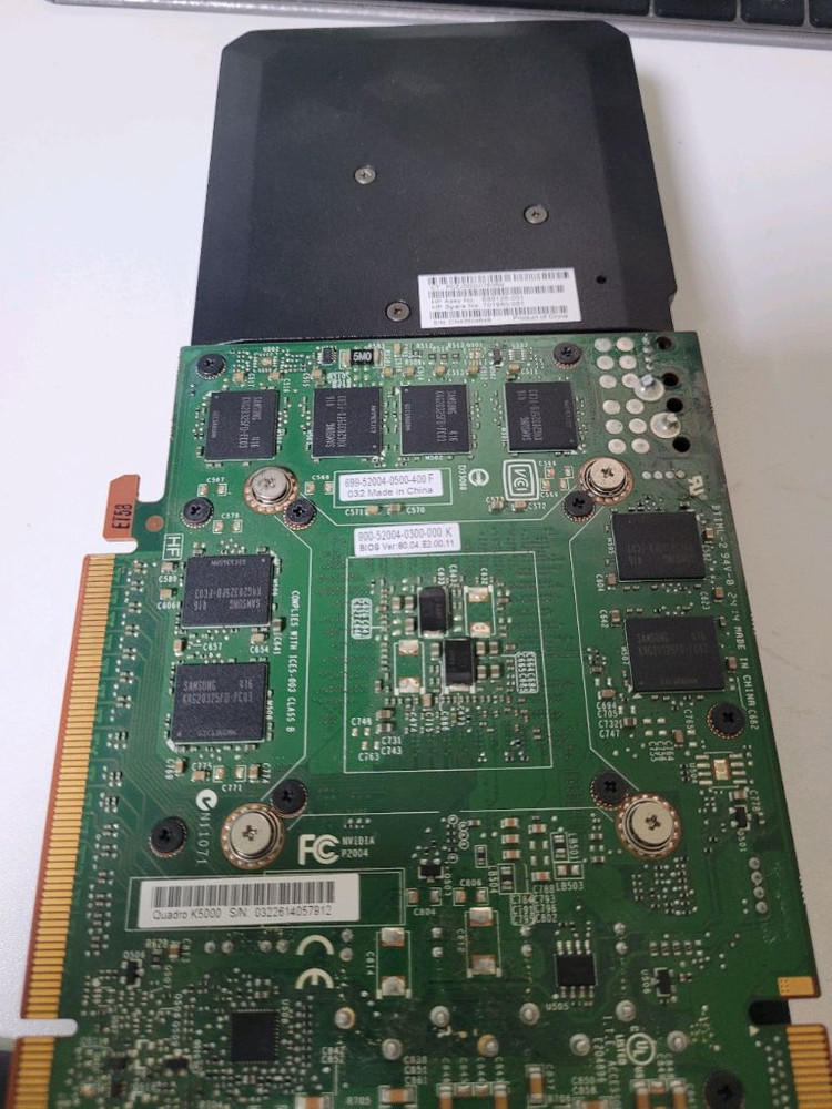 NVIDIA QUADRO K5000 쿼드로 그래픽카드 디자인,설계 렌더링 이미지