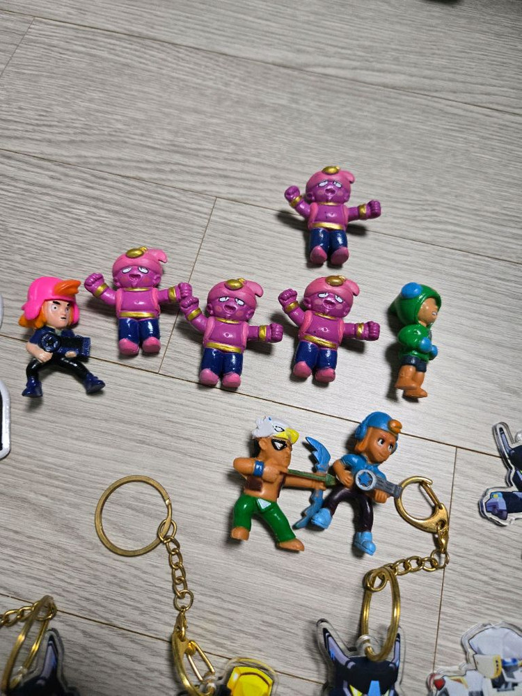 브롤스타즈 키링&피규어세트 이미지