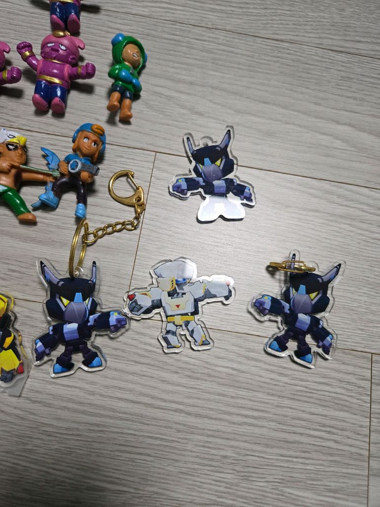 브롤스타즈 키링&피규어세트 이미지