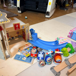 HABA 쿨러비 플레이 트랙 소방서 세트 이미지