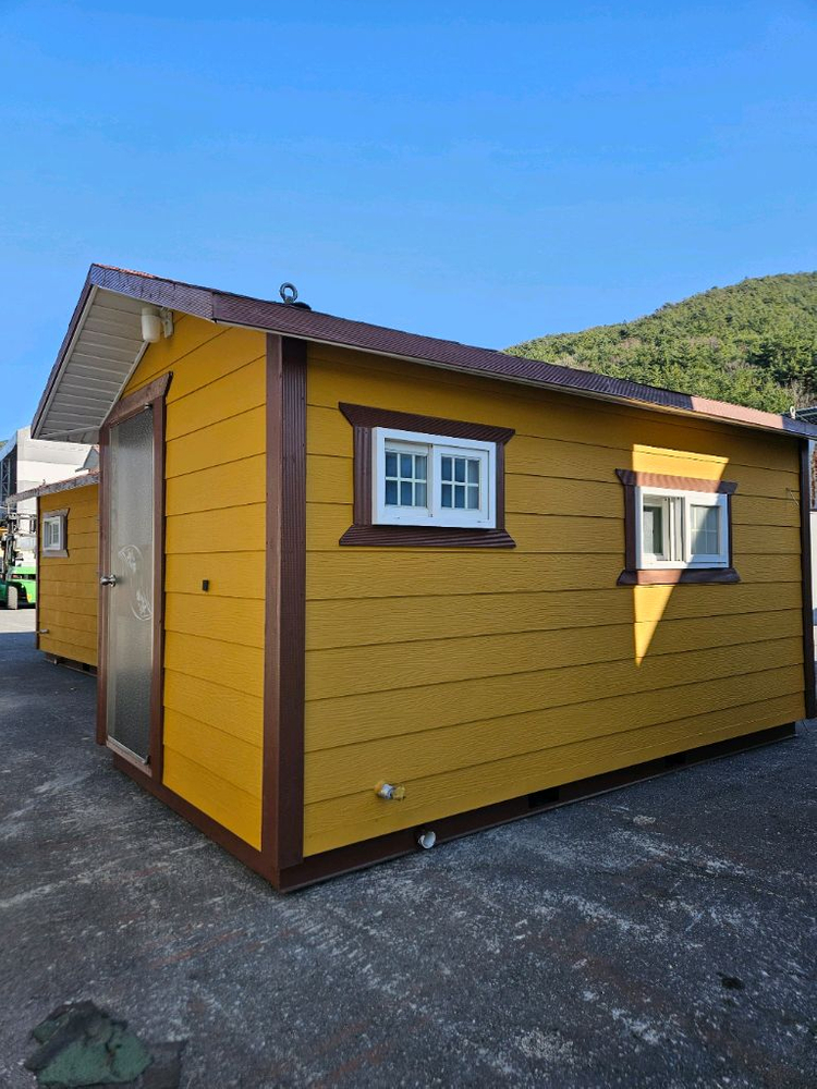 2.4*4.5 농막, 찜질방, 이동식찜질방, 컨테이너 600만원 이미지