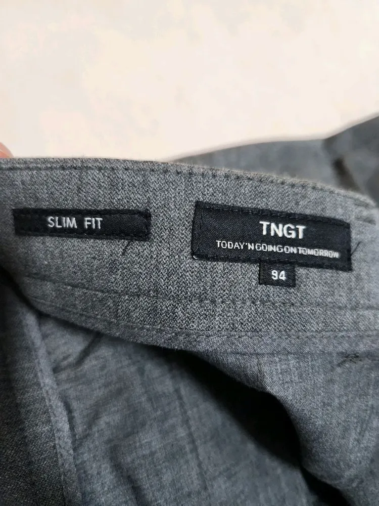 TNGT 정장바지 37인치 (다크그레이색) 이미지