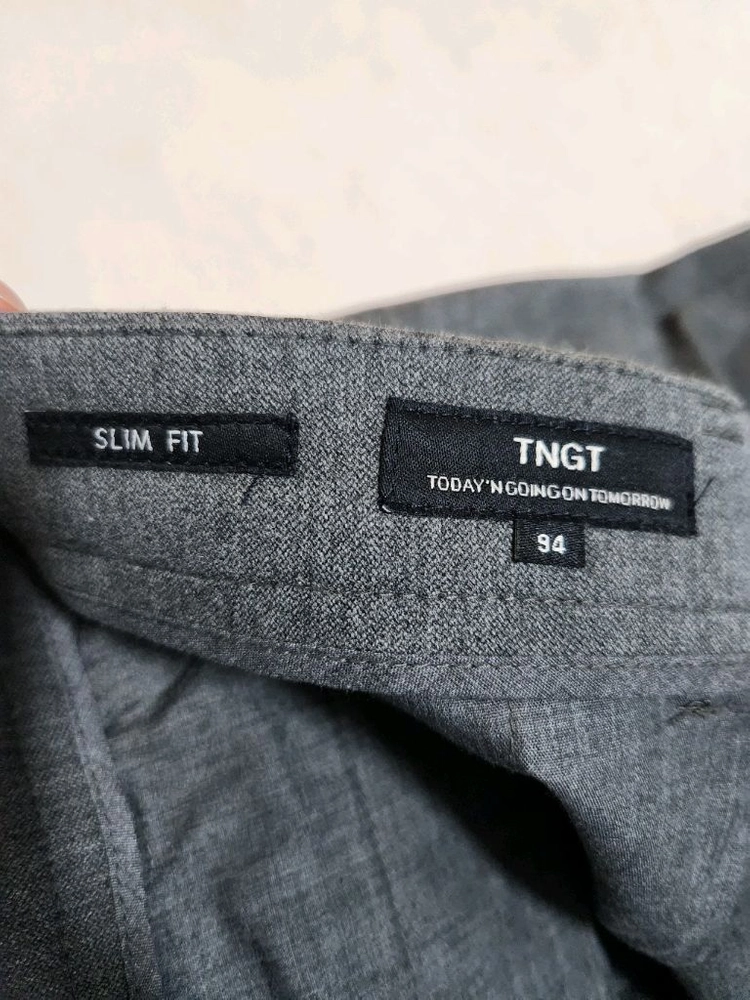 TNGT 정장바지 37인치 (다크그레이색) 이미지