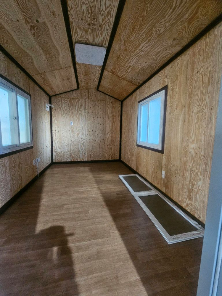 저렴한 2.4*4.0 농막, 이동식주택, 체류형쉼터, 컨테이너 350만원 이미지