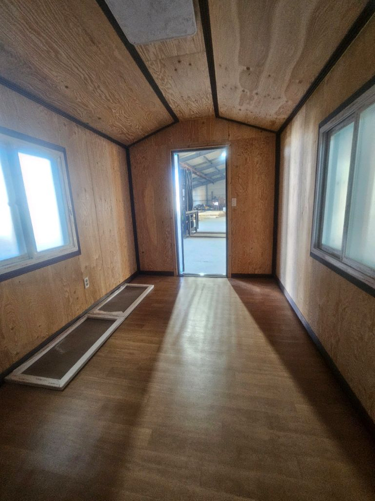 저렴한 2.4*4.0 농막, 이동식주택, 체류형쉼터, 컨테이너 350만원 이미지