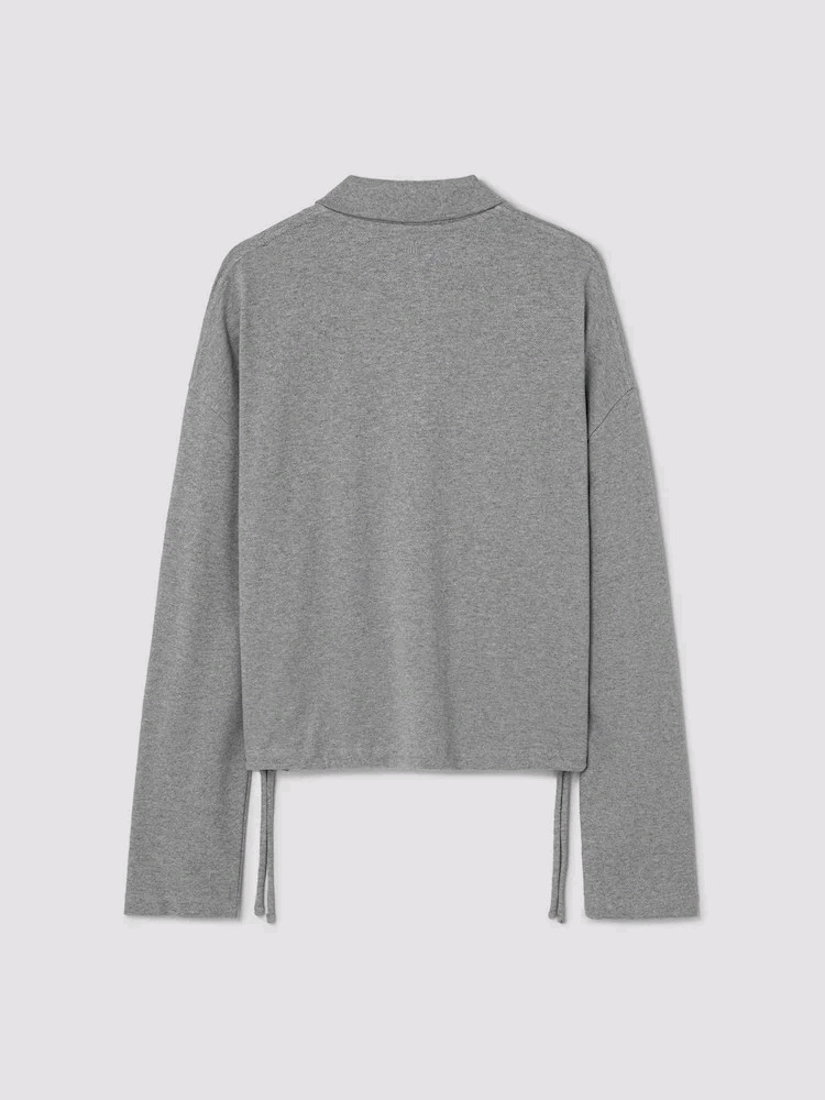 아미(Ami) 아미 드 쾨르 크롭 유니섹스 폴로 셔츠 이미지