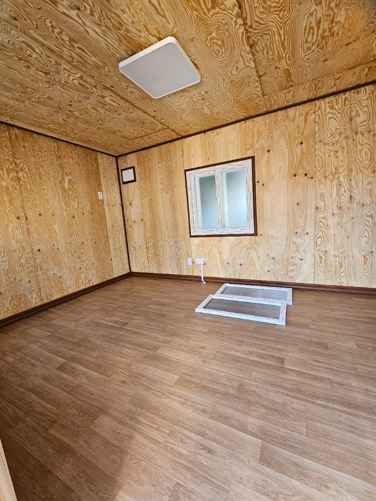 저렴한 3*4 농막, 이동식주택, 체류형쉼터 ,컨테이너 450만원 이미지