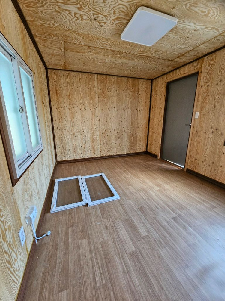 저렴한 3*4 농막, 이동식주택, 체류형쉼터 ,컨테이너 450만원 이미지