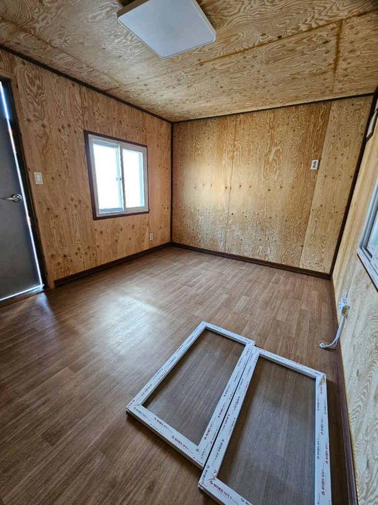 저렴한 3*4 농막, 이동식주택, 체류형쉼터 ,컨테이너 450만원 이미지