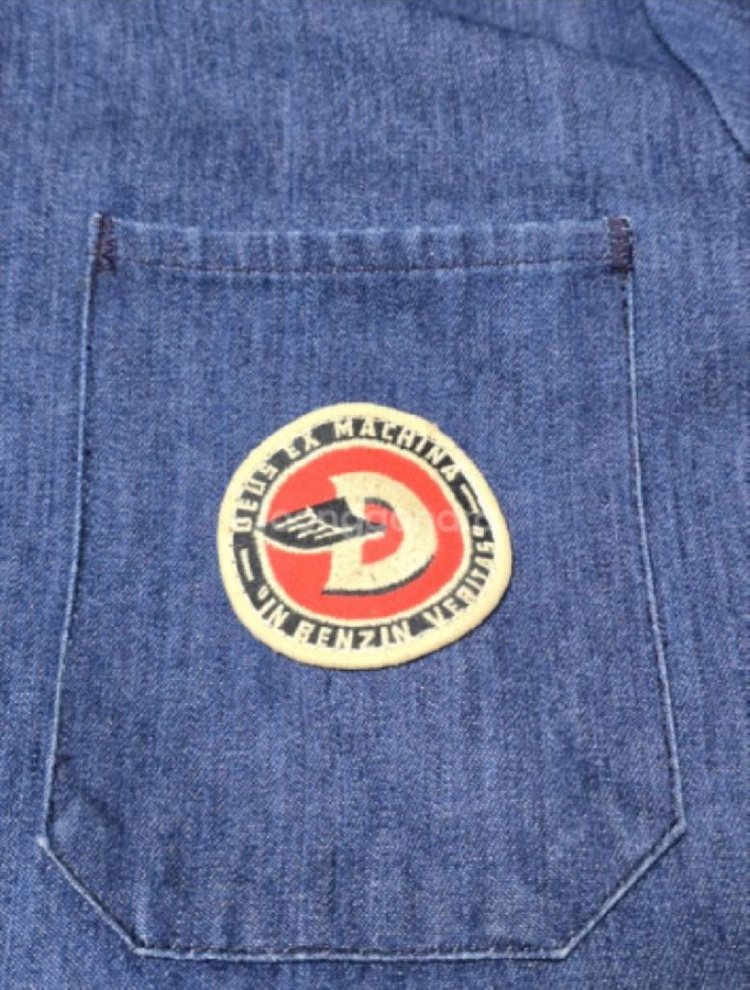 일본 빈티지 데님 자켓 (XL / 105) 데우스 정품 패치 드레스업 청자켓 이미지
