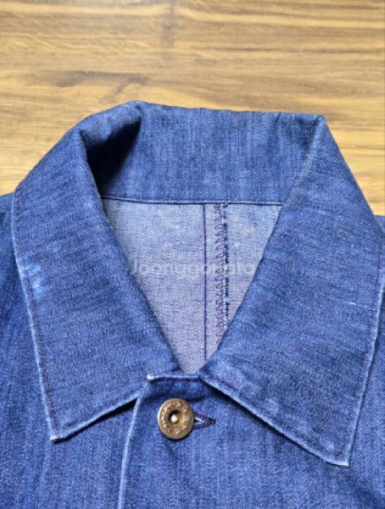일본 빈티지 데님 자켓 (XL / 105) 데우스 정품 패치 드레스업 청자켓 이미지