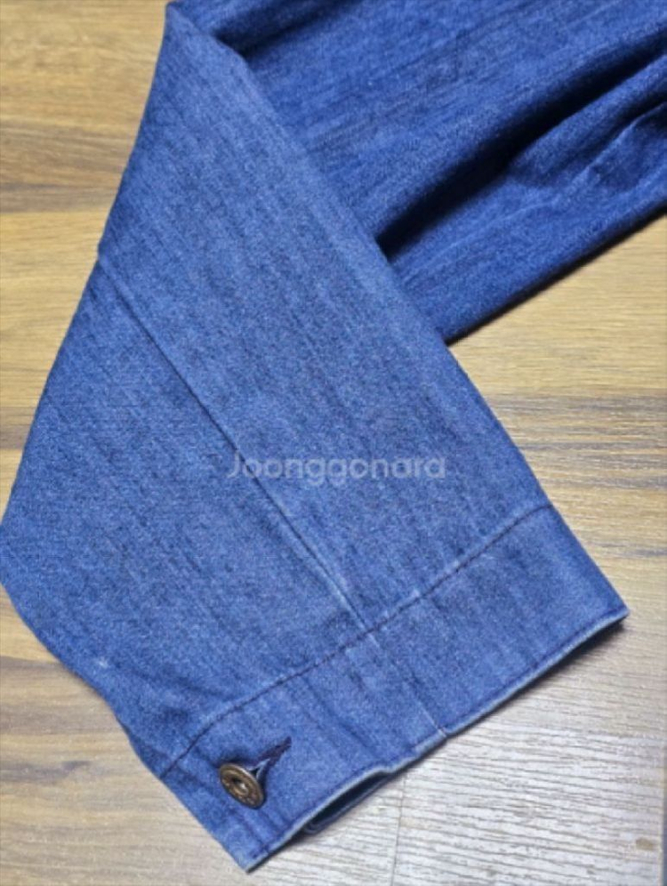 일본 빈티지 데님 자켓 (XL / 105) 데우스 정품 패치 드레스업 청자켓 이미지