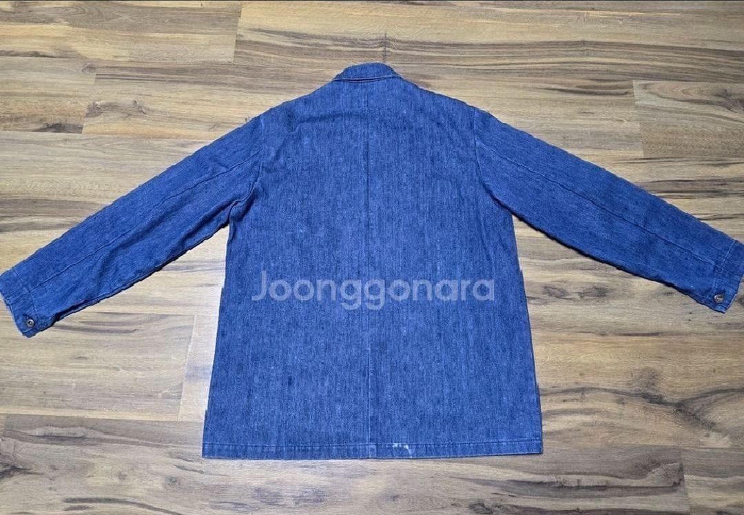 일본 빈티지 데님 자켓 (XL / 105) 데우스 정품 패치 드레스업 청자켓 이미지