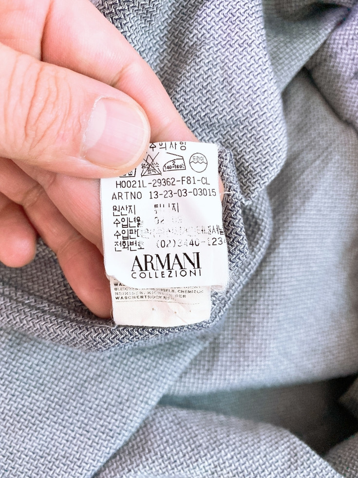 (110)아르마니꼴레지오니남자케주얼셔츠 이미지