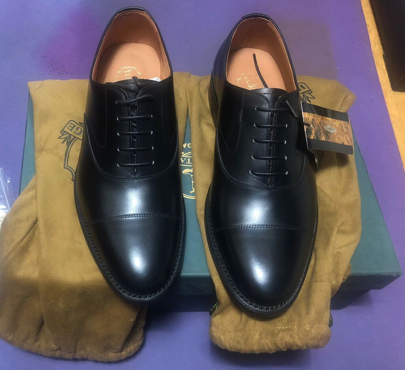 금강제화 헤리티지 리갈 맨하탄 블랙 이미지