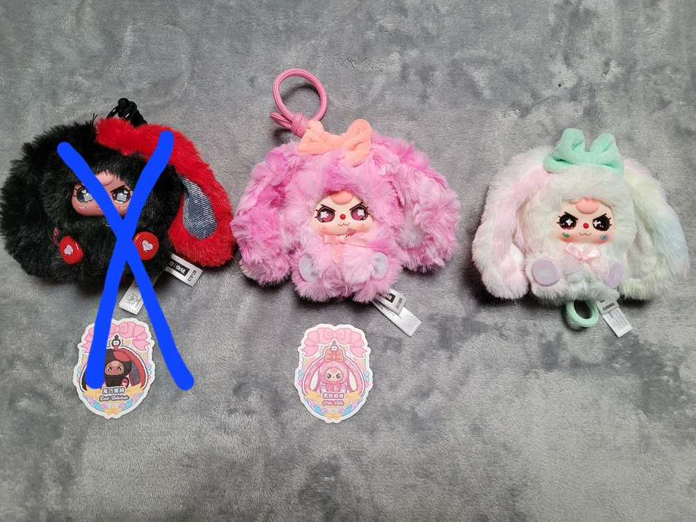 베이비쓰리 여러개2 밤토끼 앨리스 플라워 버니 모치치 거울 할로윈 가방 이미지