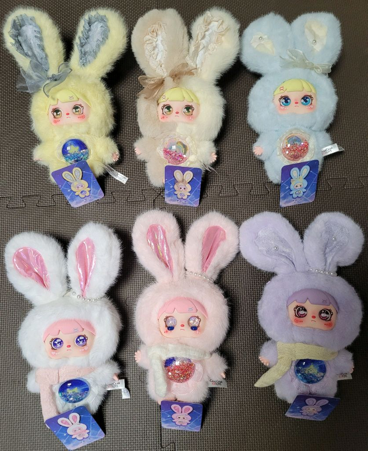 베이비쓰리 여러개2 밤토끼 앨리스 플라워 버니 모치치 거울 할로윈 가방 이미지