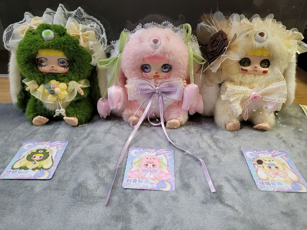 베이비쓰리 여러개2 밤토끼 앨리스 플라워 버니 모치치 거울 할로윈 가방 이미지