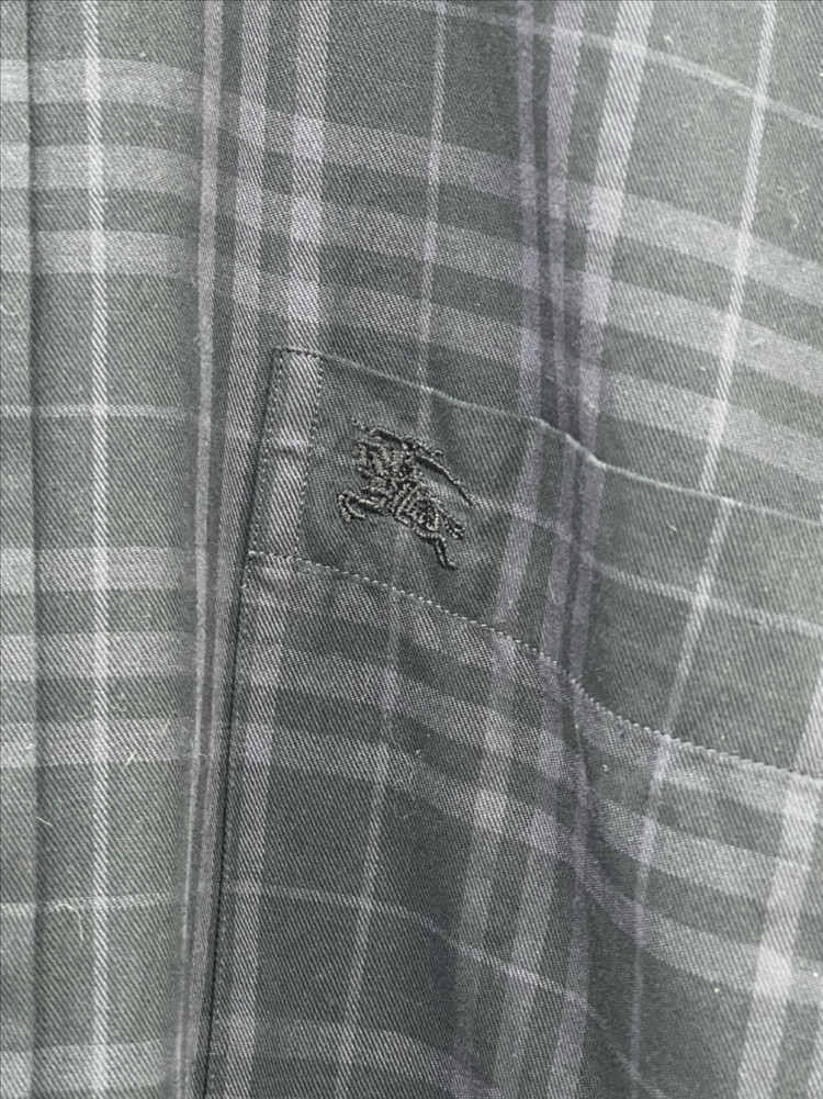 버버리 남성 남방 이미지