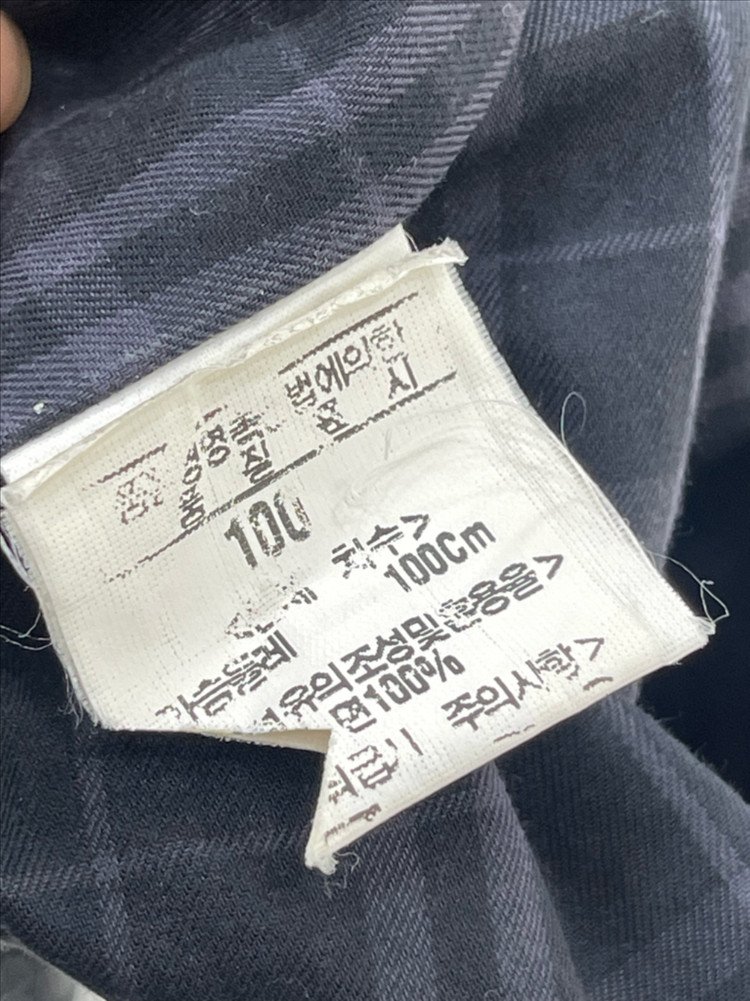 버버리 남성 남방 이미지