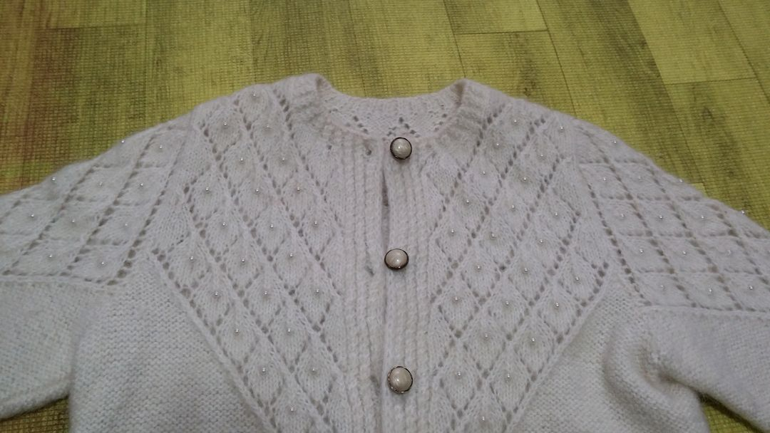 핸드메이트 손뜨게 니트 판매 35000원 이미지