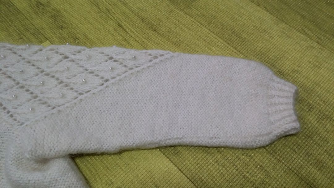 핸드메이트 손뜨게 니트 판매 35000원 이미지