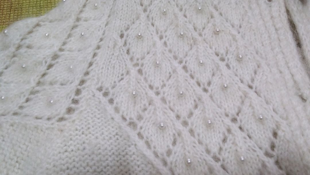 핸드메이트 손뜨게 니트 판매 35000원 이미지