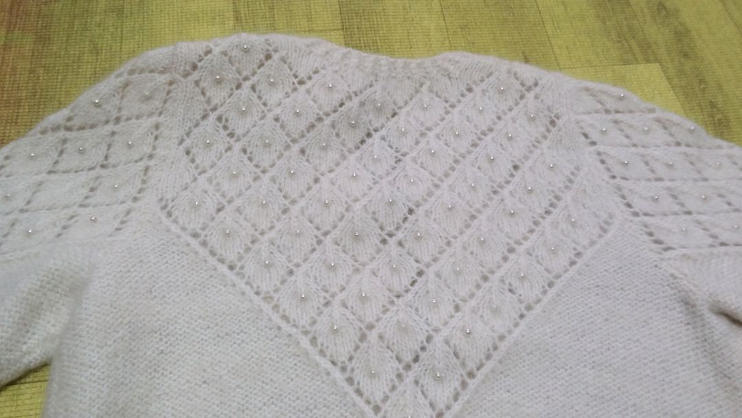 핸드메이트 손뜨게 니트 판매 35000원 이미지